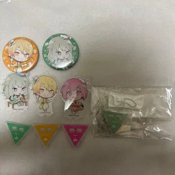 원더랜즈 쇼타임 프로세카 캔뱃지, 아크릴 스탠드 세트
