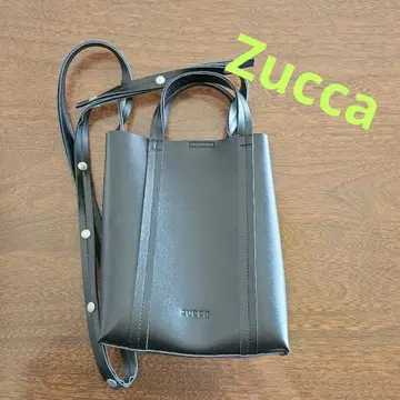 Zucca 블랙 숄더백
