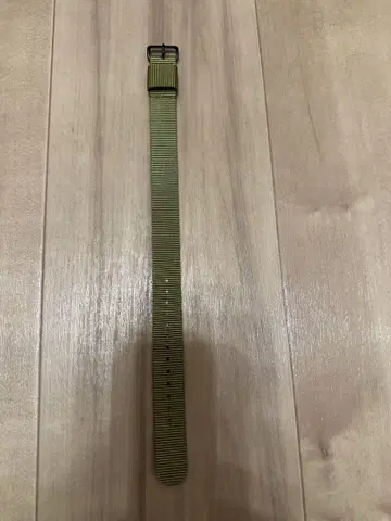 18mm NATO 스트랩 카키 복각 해밀턴 등에