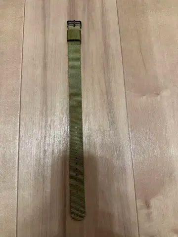 18mm NATO 스트랩 카키 무광택 블랙 복각 해밀턴 등에