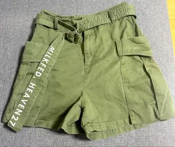 밀크 페도 숏팬츠 카키