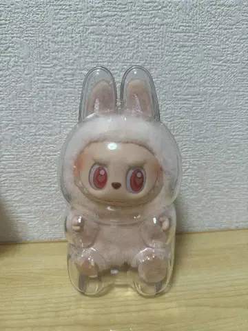 토끼 모양 봉제 인형풍 피규어