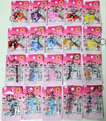 뱅드림 다이소 키링 로고 키링 각 10종 풀 컴프 세트