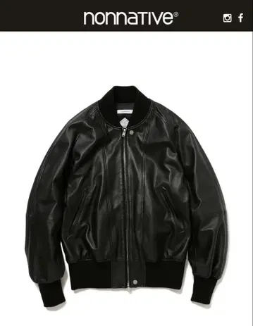 nonnative STUDENT BLOUSON SHEEP LEATHER
