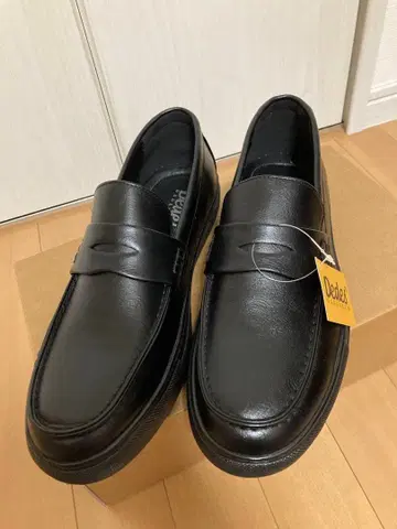 미사용 Dedes 로퍼 스니커즈 43 블랙