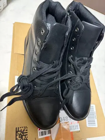 하이컷 스니커즈 키높이 신발 13cm 업 통굽