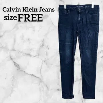 Calvin Klein Jeans [ FREE ] 스키니진 다크 블루