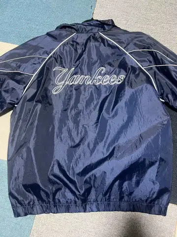 NY 나일론 자켓 네이비 MLB