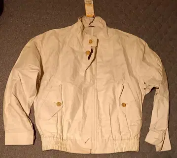 미사용 인터메조 intermezzo 탄력 해링턴 자켓 면린넨