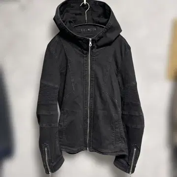 NO ID. archive 더블 지퍼 스트레치 오버 후드