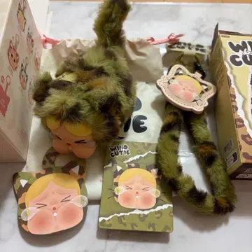 크라이베이비 Wild Cutie 스트랩 봉제 인형 펜던트 세트