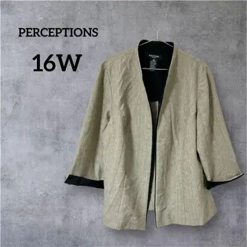 PERCEPTIONS [ 16W ] 노카라 자켓