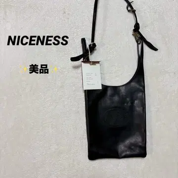 [ 새상품급 ] NICENESS 숄더백 블랙