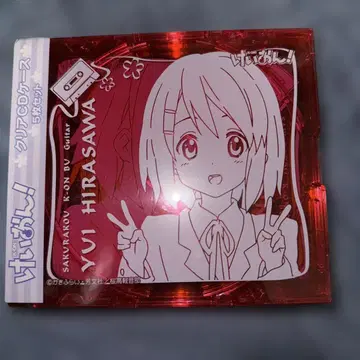 케이온! 클리어 CD 케이스 5장 세트 + 카드