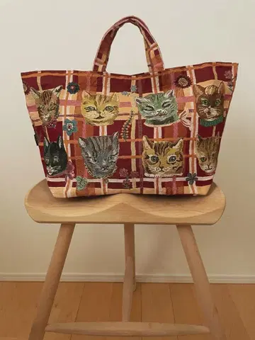 [ 새상품 ] 토트백 Cats 나탈리 레테 고블랑 직조