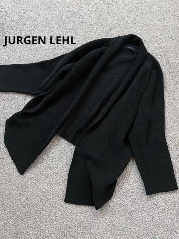 JURGEN LEHL 요건 레일 가디건 코튼 니트