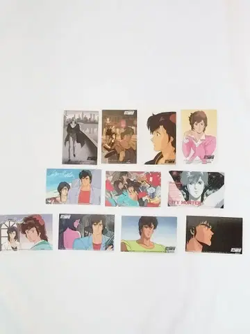 시티헌터 라미네이티드 카드 11장 세트 호조 츠카사