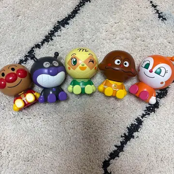 호빵맨 가챠가챠 피규어 세트