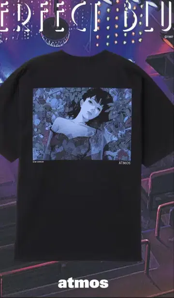 [ 새상품 ] [ 미개봉 ] 퍼펙트 블루 atmos 콜라보T셔츠