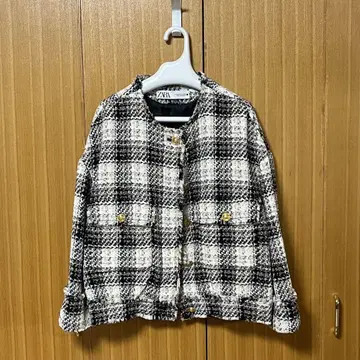ZARA 트위드 믹스 자켓