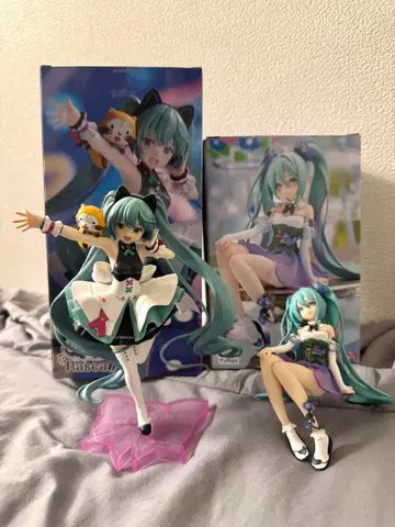 하츠네 미쿠 피규어 2개 세트