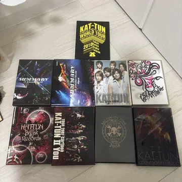 KAT-TUN 라이브 DVD 세트