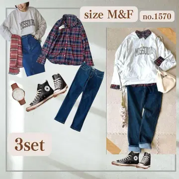 [새상품 있음] 여성용 코디 묶음 판매 3세트 M