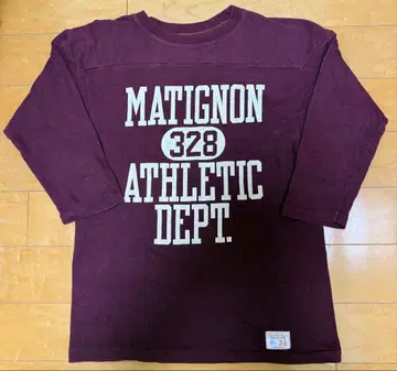 WAREHOUSE 웨어하우스 FOOTBALL 7부 소매 풋볼 티