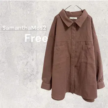 사만사 모스모스 SM2 CPO 자켓 시피오 상의 롱 기장