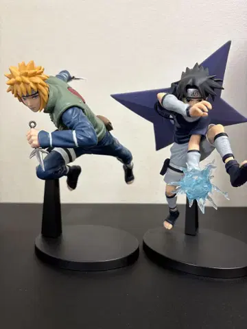 NARUTO 피규어 세트 우치하 사스케 미나토