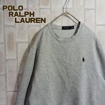 폴로 랄프로렌 맨투맨 트레이닝복 그레이 V 가제트