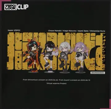 VSPO! LOOK CLIP 지시 불필요 TEE L 사이즈