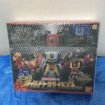 미조립 미니프라 동물전대 쥬오우쟈 와일드 토사이 킹 세트