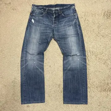 청바지 데님 오카야마 데님 비추쿠라시키 공방 데님