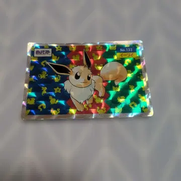 포켓몬 이브이 홀로그램 카드 씰 No.133