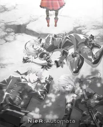 니어 오토마타 방송 기념 복권 피규어 2B A2 9S 요르하 4체 세트