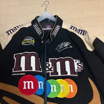 m&m's 자수 로고 6XL 자켓