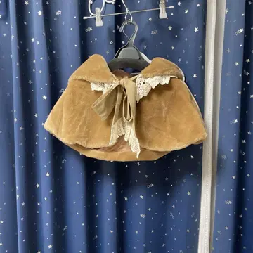 별상자웍스 곰귀 케이프 브라운 택 포함 새상품