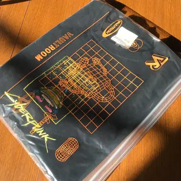 VR x CYBERPUNK BIG L/S TEE vaultroom 블랙