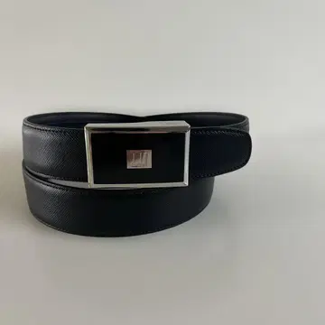 던힐 블랙 가죽 벨트