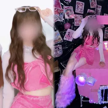 핑크 카우걸 코스프레