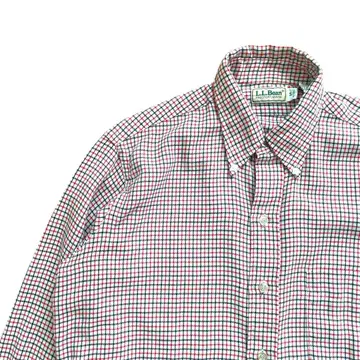 좋은 배색 80s 빈티지 새상품급 L.L.Bean 버튼 다운 셔츠
