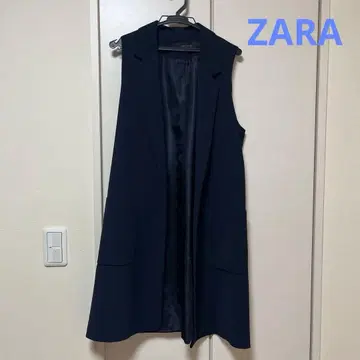 ZARA 지레 베스트 네이비 사이즈 L