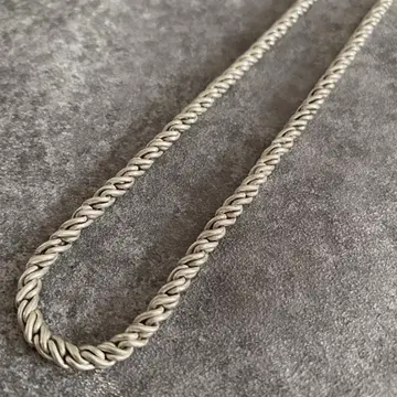 멕시칸 주얼리 실버 925 나사 편직 목걸이 빈티지