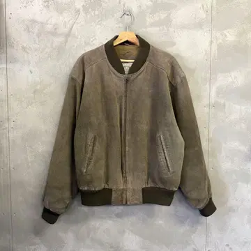 JOHN ASHFORD 스웨이드 가죽 자켓 존 애쉬포드