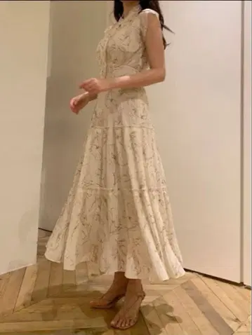 snidel 티어드 플리츠 원피스