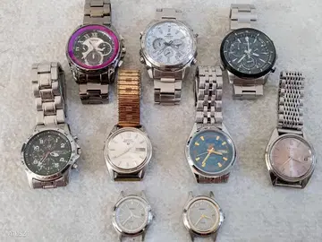 SEIKO5 카시오 Edifice 솔라 크로노그래프 손목시계 모음