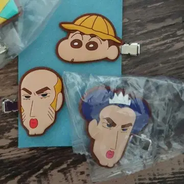 짱구는 못말려 캡슐 헤어 클립 3 마카오 조마 3개 세트