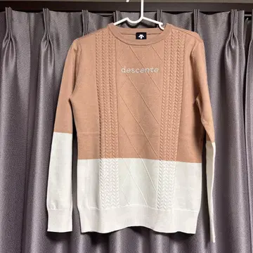 [ 미사용 ] descente 여성용 스웨터 L
