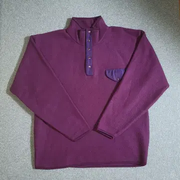 빈티지 퍼플 신틸라 플리스 자켓